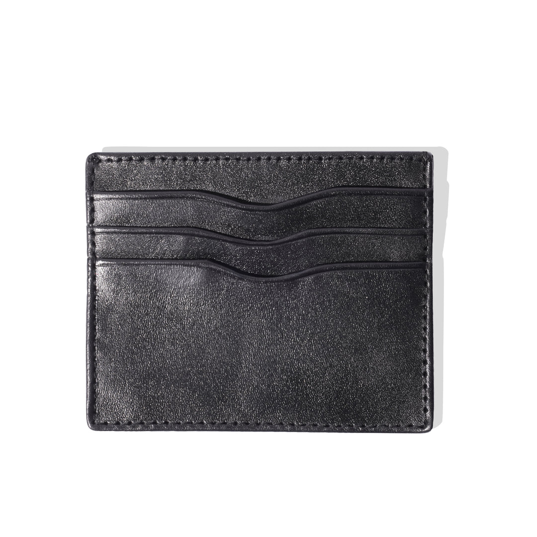 Black Leather Card Case
