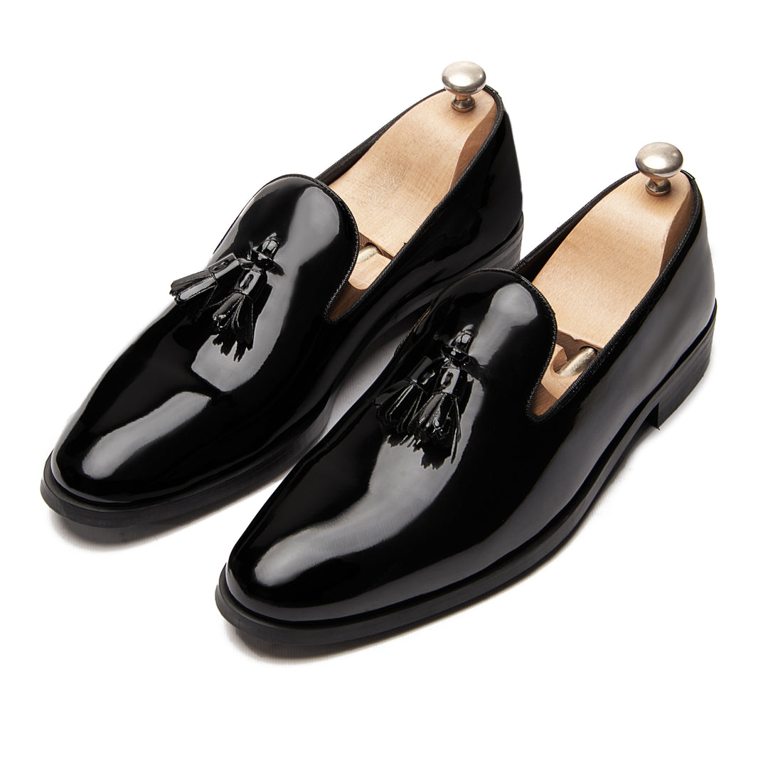 Black Tuxedo Shoes -Loafer
