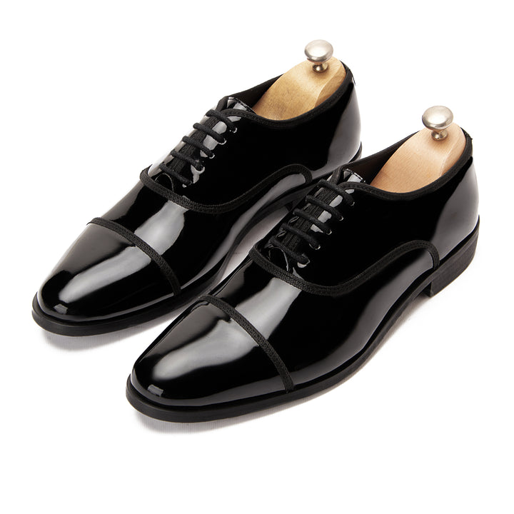 Black Verne Oxford Shoes - Genuine leather