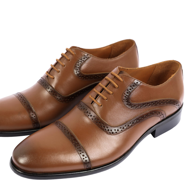 Havan classic Semi Textured shoes - genuine leather