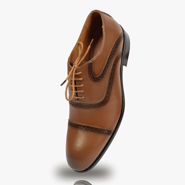 Havan classic Semi Textured shoes - genuine leather