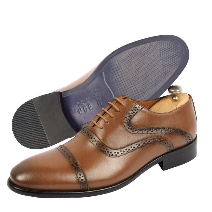 Havan classic Semi Textured shoes - genuine leather