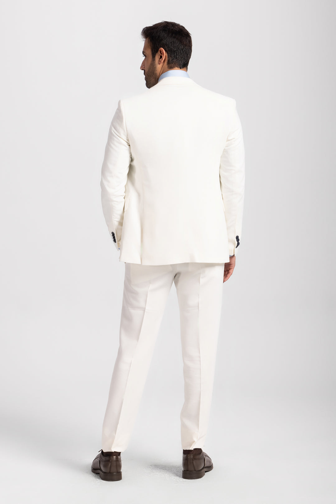 Slim Fit Navy Formal Suit- Vest Double Face - Turkish Made