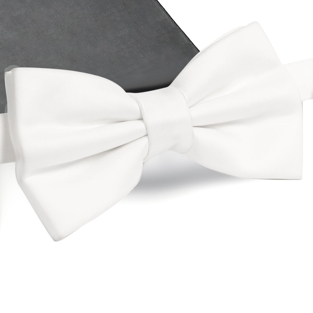 White Bow Tie - Turkish Made