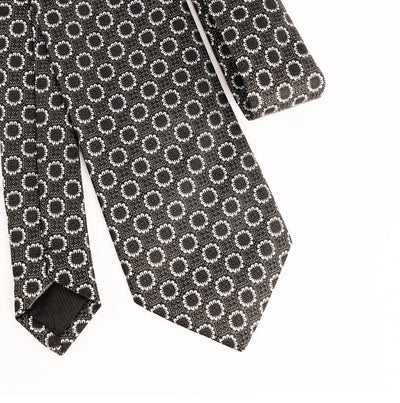 Black Tie - Floral  pattern