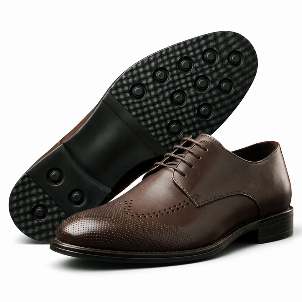 Brown Derpy shoes - Genuine leather