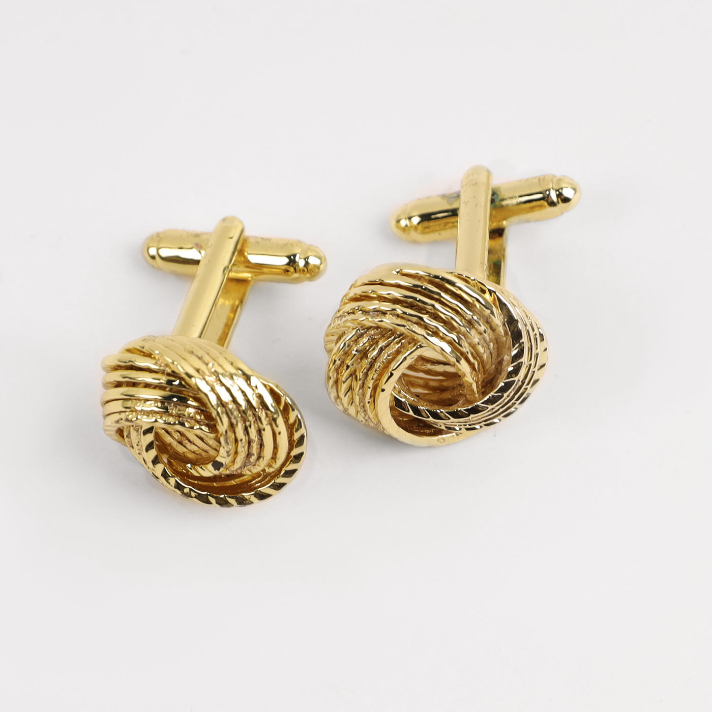 Gold cufflink