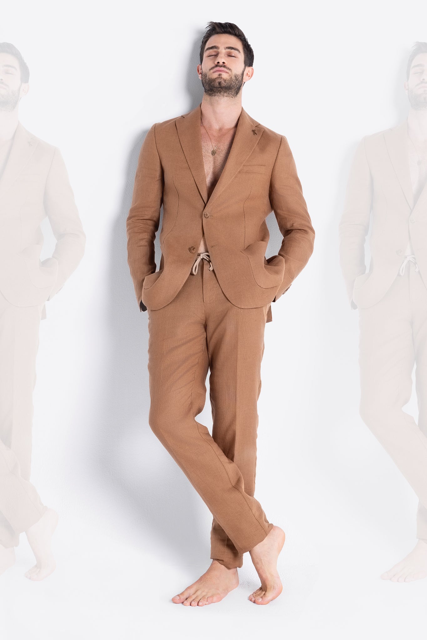 Havan Linen Smart Suit-Turkish Made
