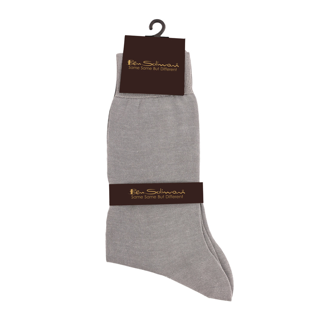 Light Gray Socks - Pure Cotton