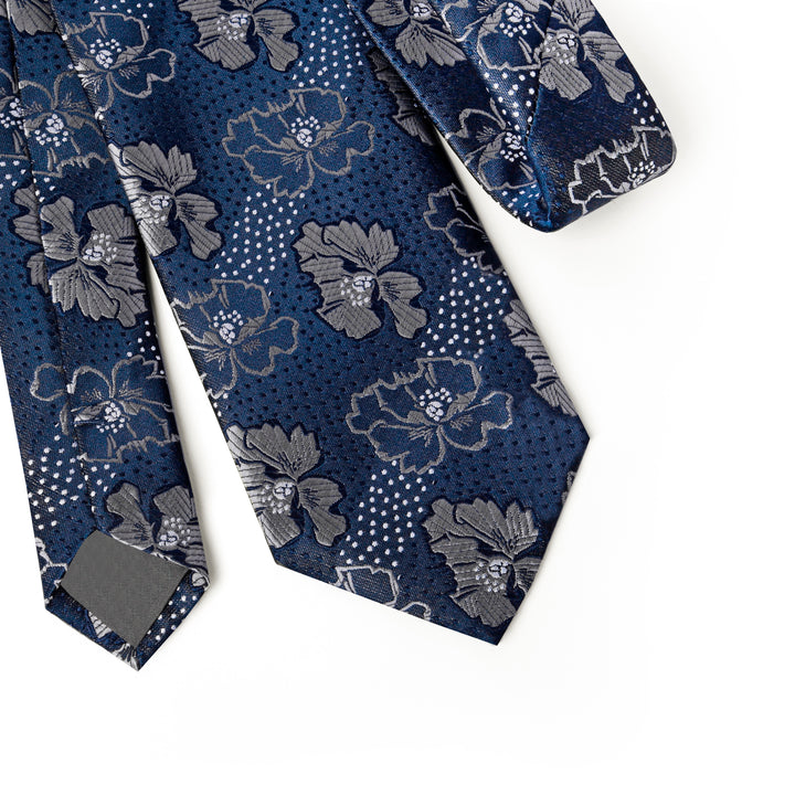 Navy pattern Tie-Turkish Made