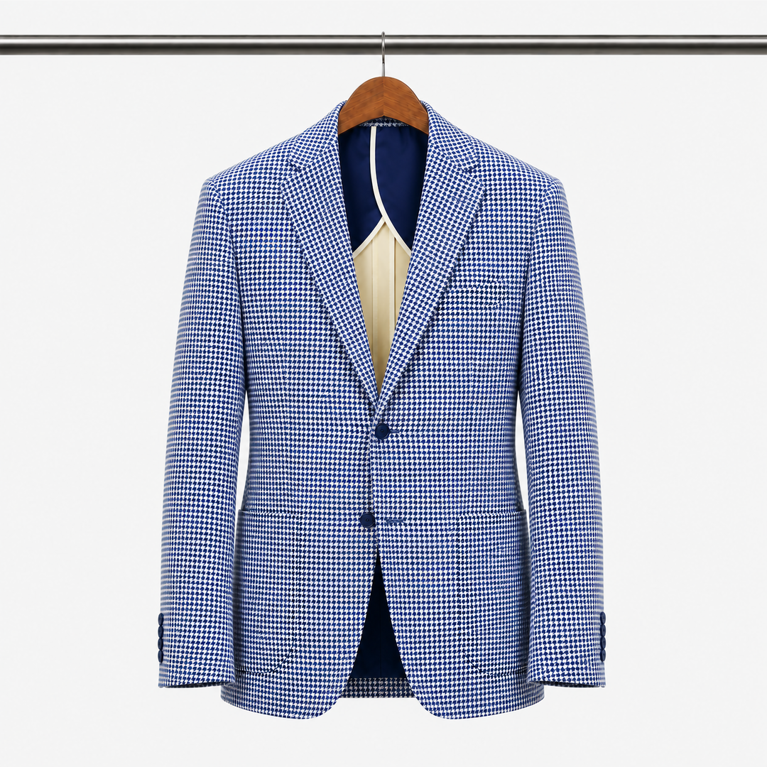 Slim Fit Blue Jacket