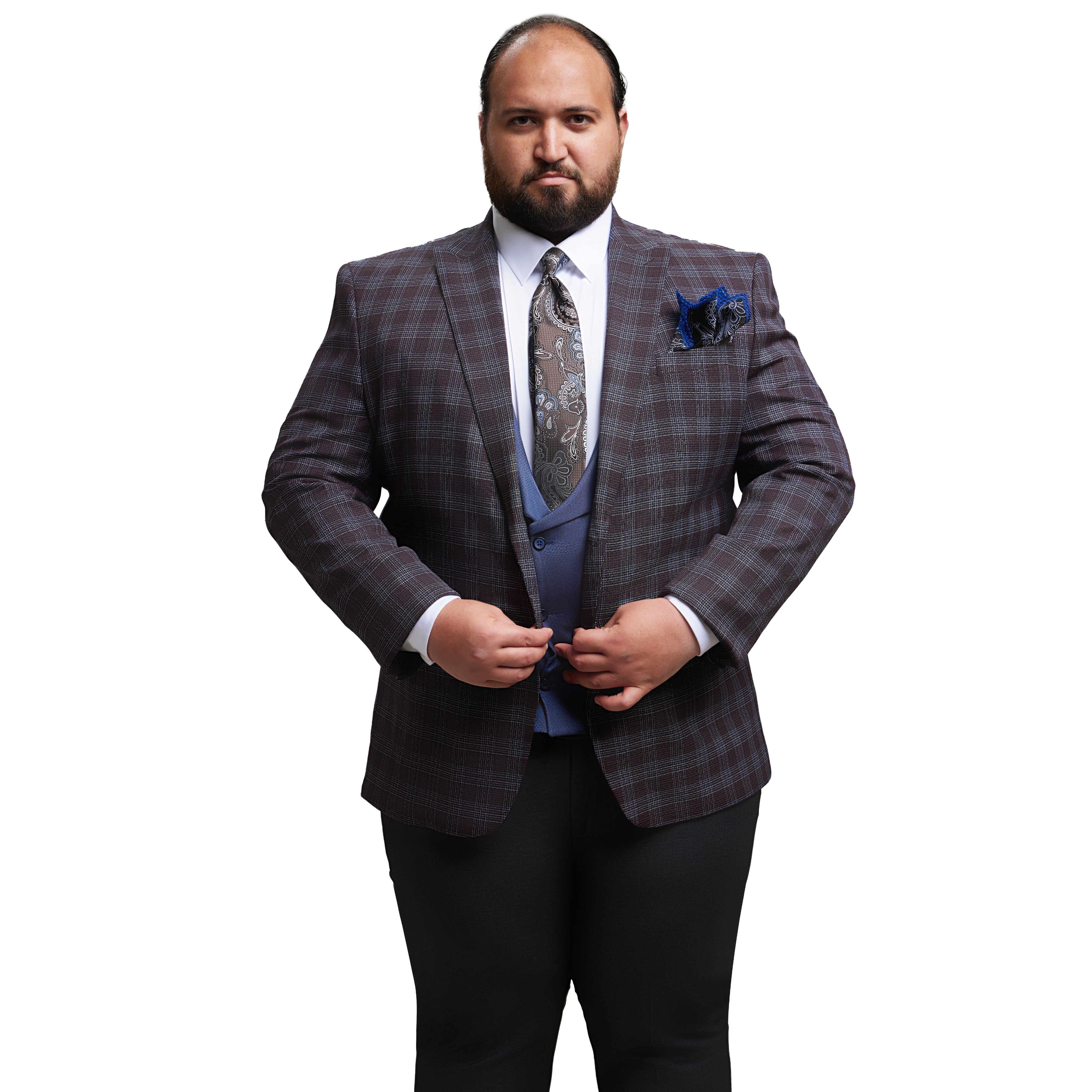 Plus size suit – Ben Soliman